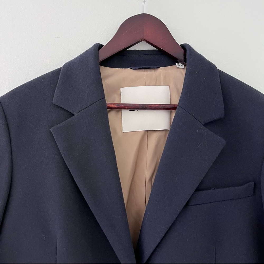 Gant Navy Blue Regular Fit Jersey Blazer Tailored NWT 8 - Picture 5 of 10